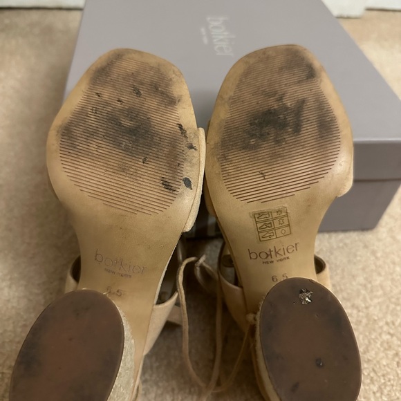 Botkier Alexia Suede Ankle Tie Sandals - Picture 9 of 9